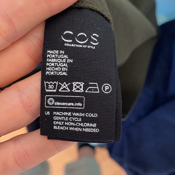 COS green dress perfect condition size XS - Picture 6 of 6